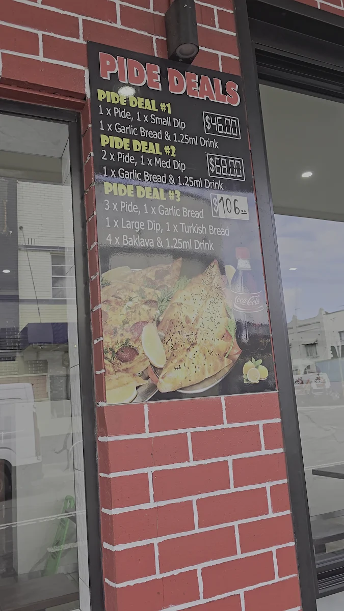 Menu, Mascot Kebab