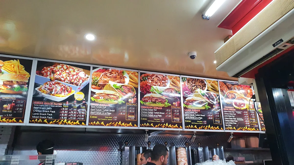 Menu, Mascot Kebab