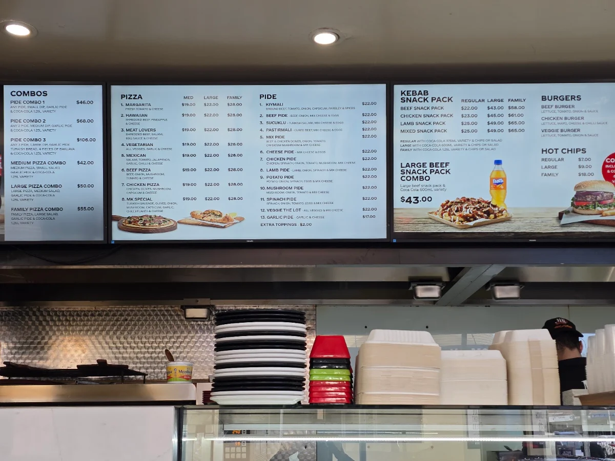 Menu, Mascot Kebab