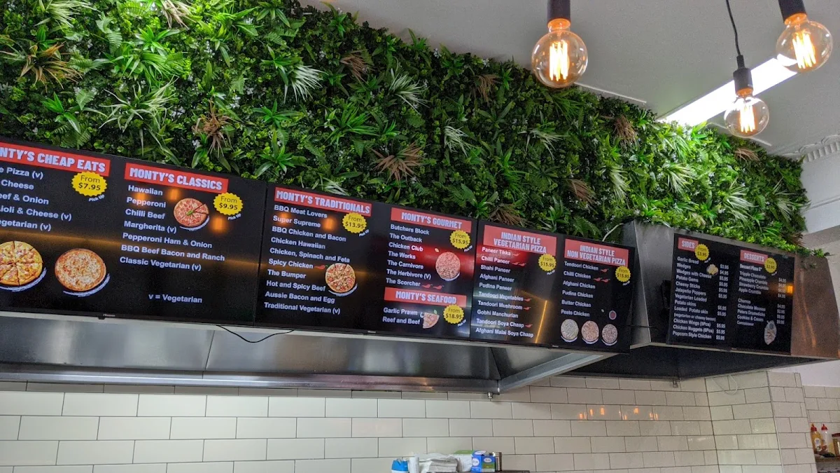 Menu, Harry's Pizza & Skewers Riverstone