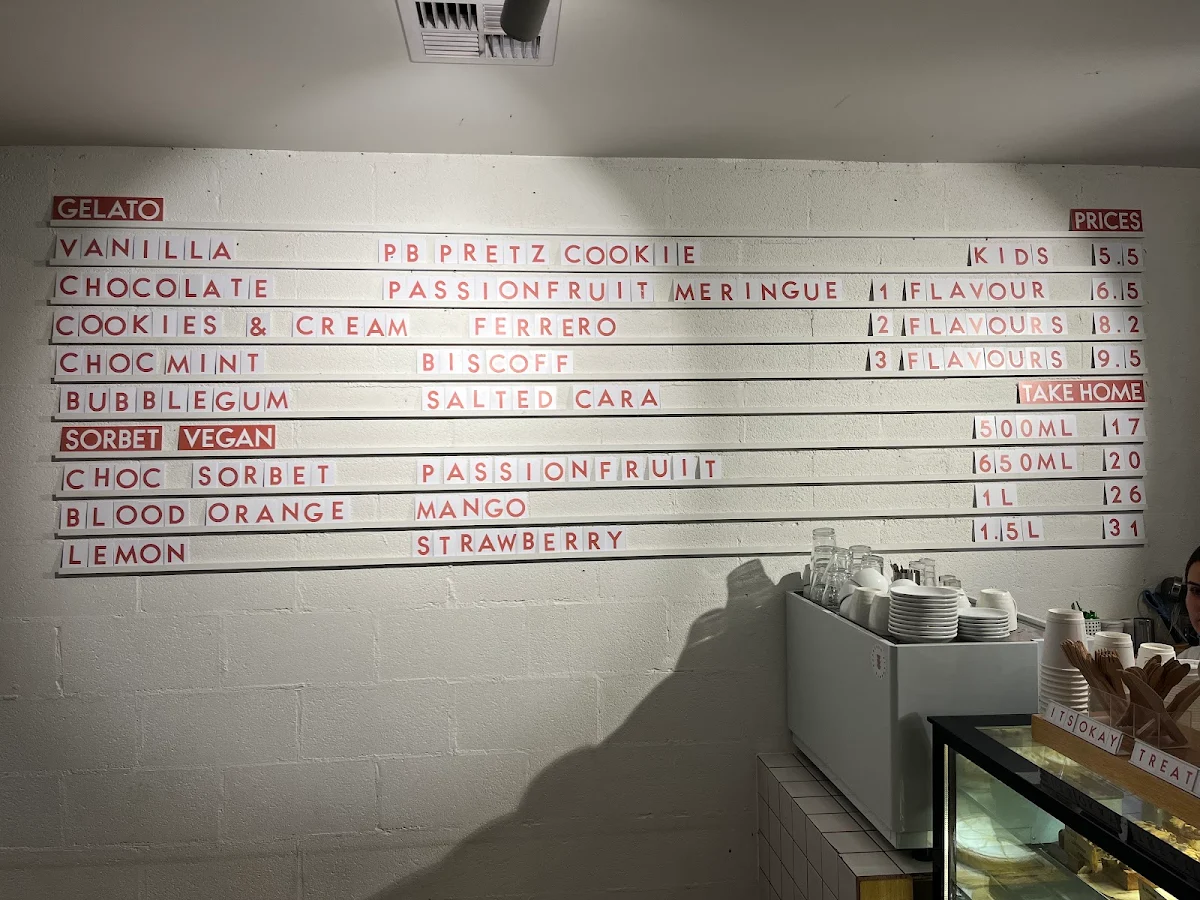 Menu, OKAY LUCY