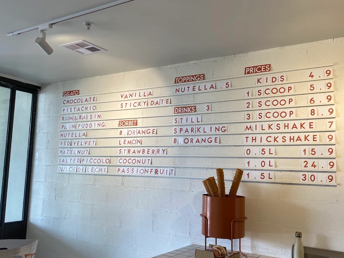 Menu, OKAY LUCY