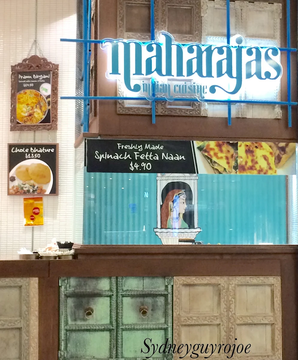 Menu, Maharajas Indian