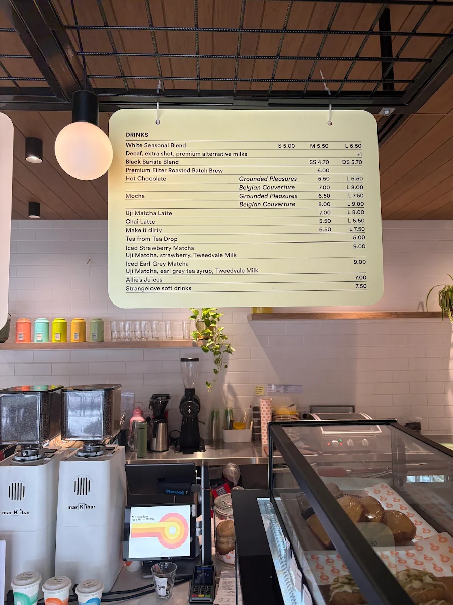Menu, My Kingdom For A Horse Coffee Pirie St