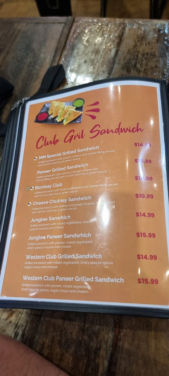 Menu, GolGappa - Indian Street Food Restaurant