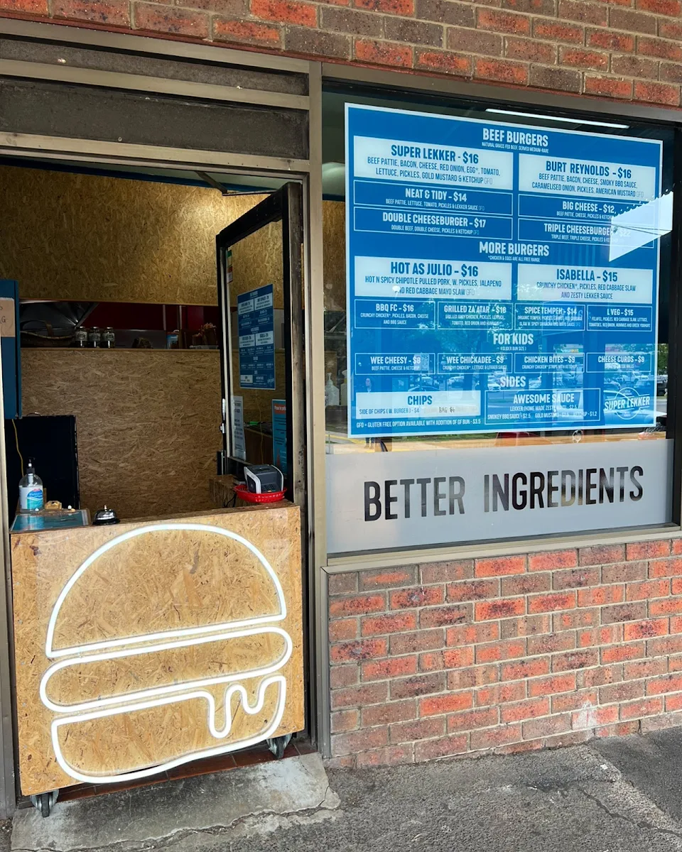 Menu, Super Lekker