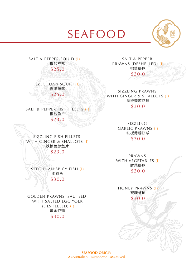 Menu, Little Canton Chinese Restaurant