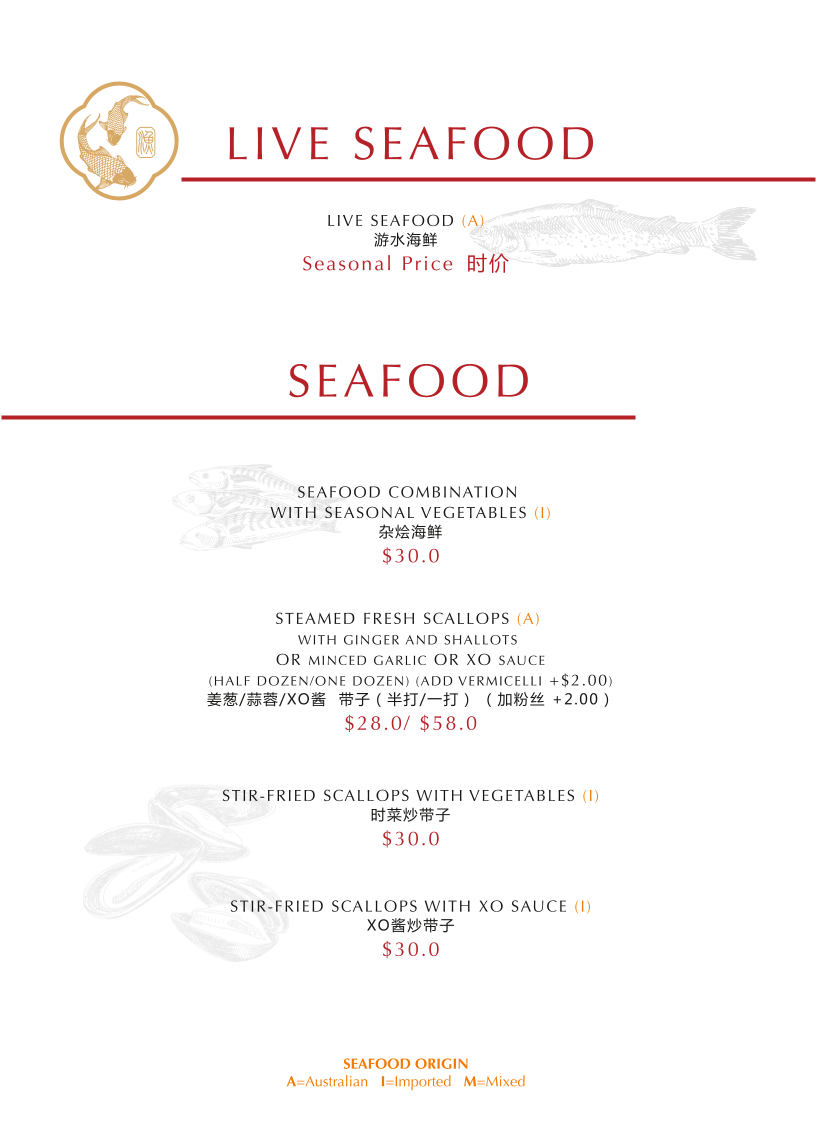Menu, Little Canton Chinese Restaurant