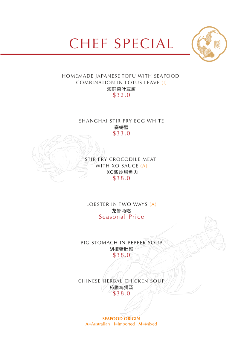Menu, Little Canton Chinese Restaurant