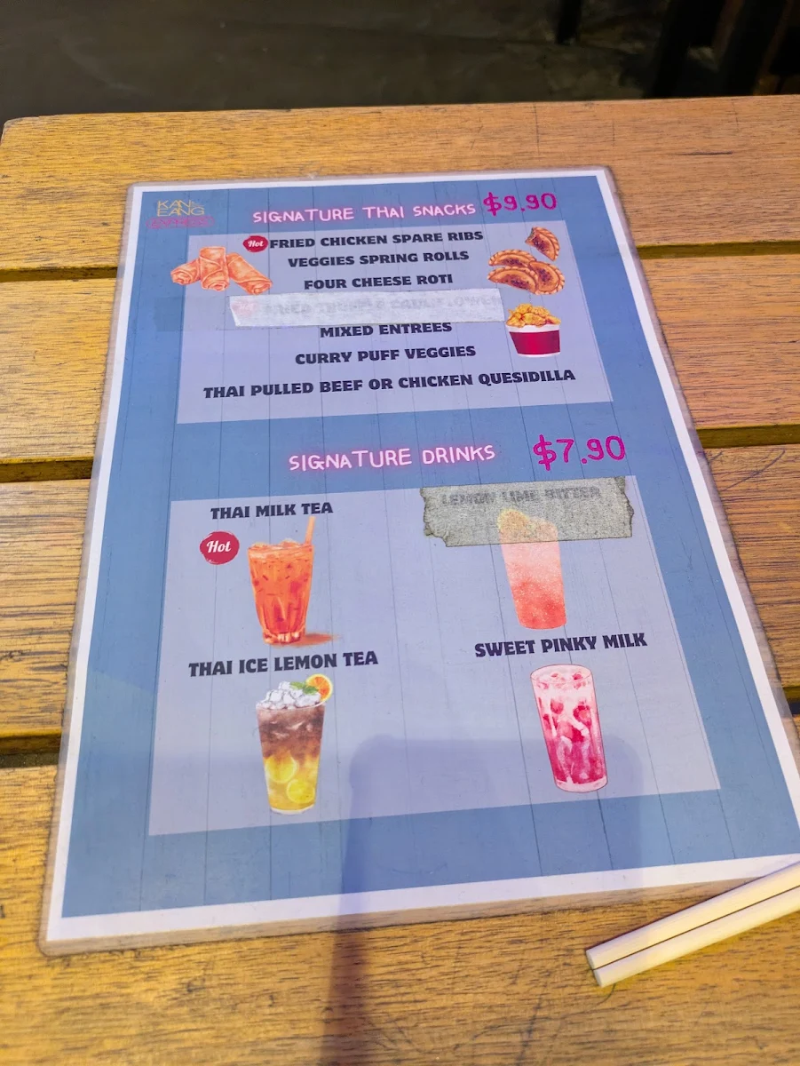Menu, Kan Eang Express
