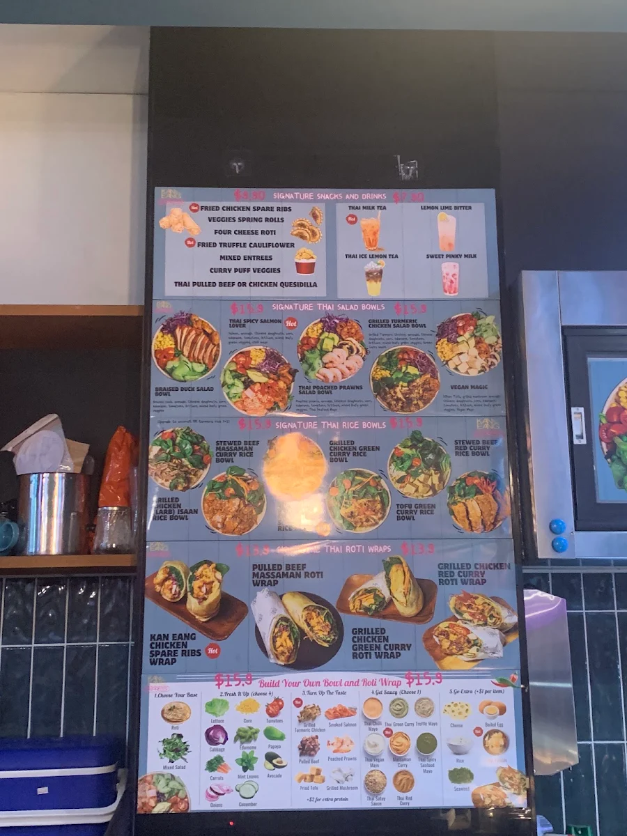 Menu, Kan Eang Express