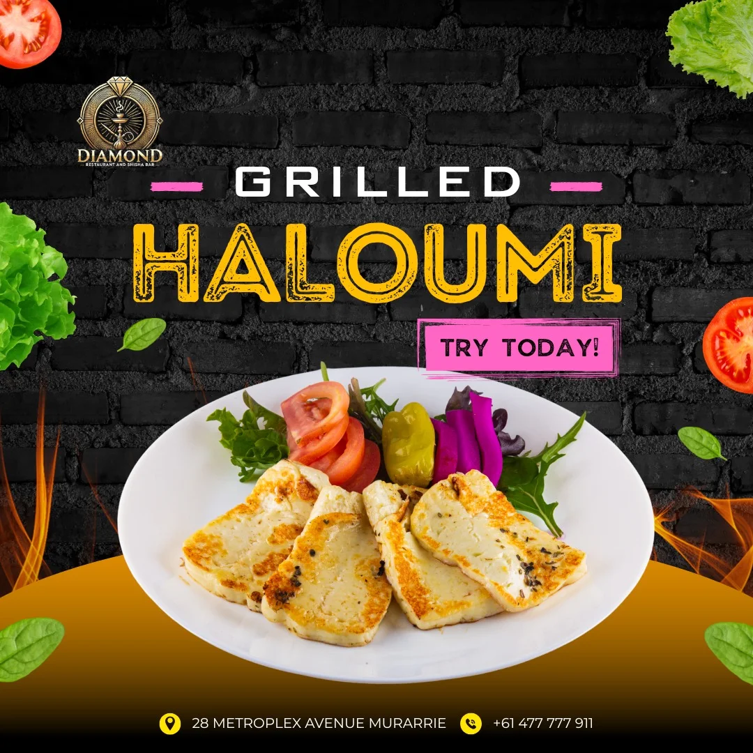 Menu, Diamond Restaurant and shisha bar