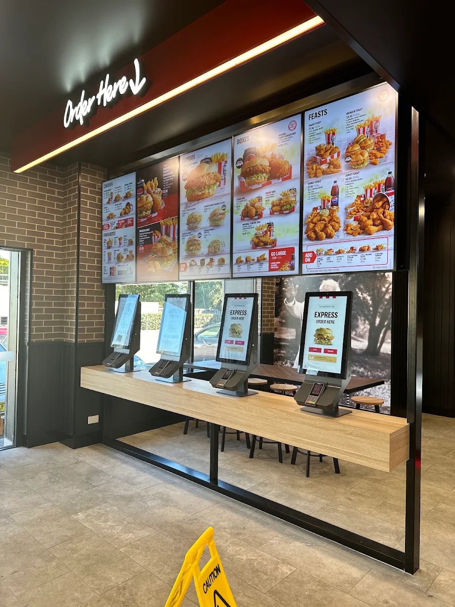Menu, KFC Artarmon