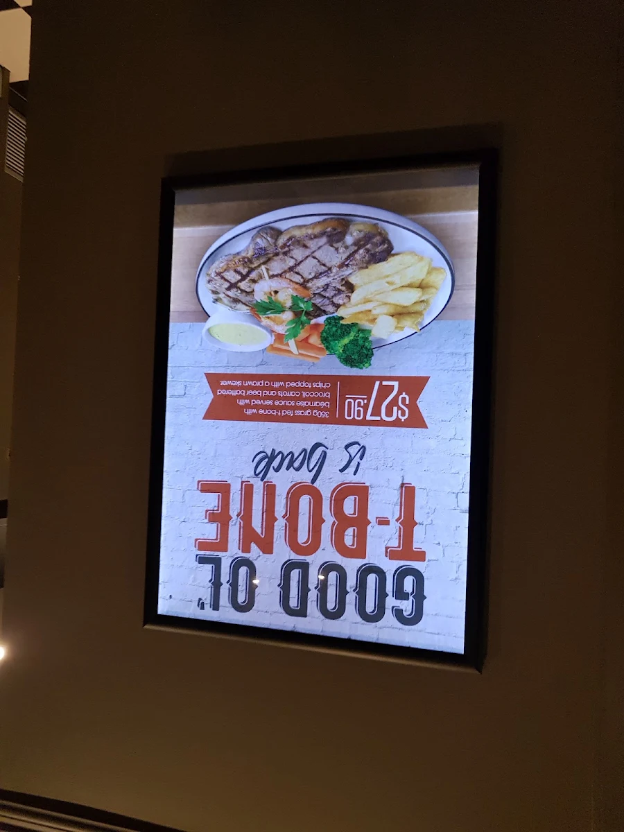 Menu, The Lilydale International