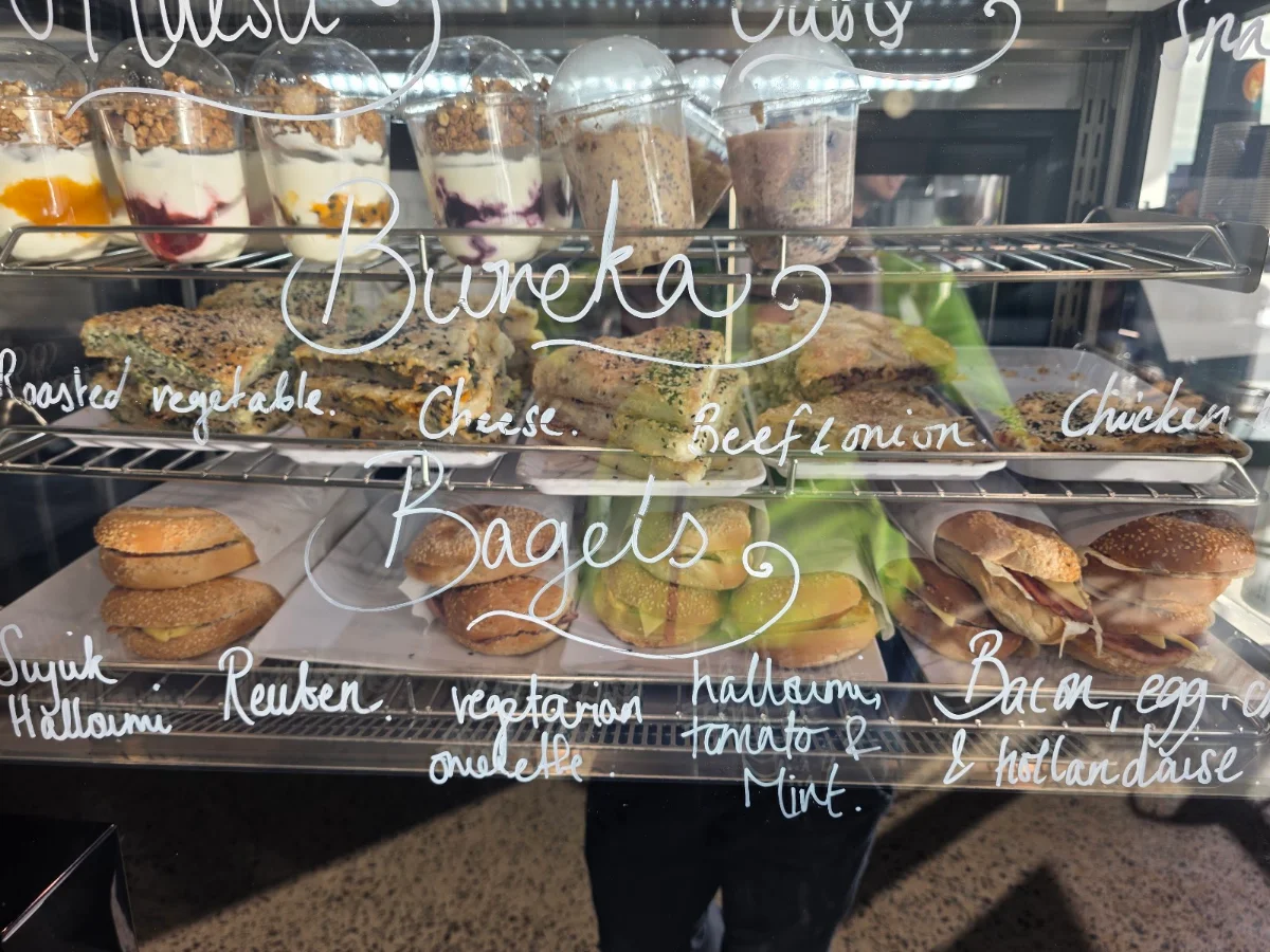 Menu, Jericho Street Food
