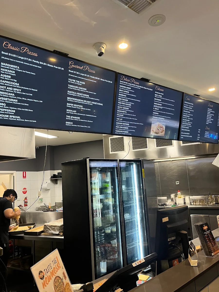 Menu, Amalfi Pizza & Pasta Cranbourne East
