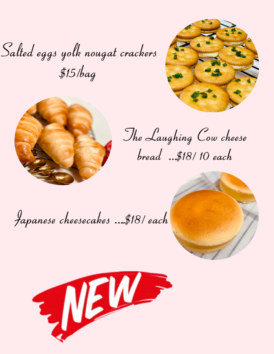 Menu, Tam Yum Cakes