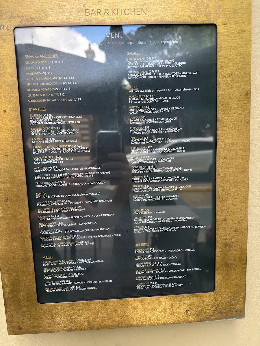 Menu photo 1