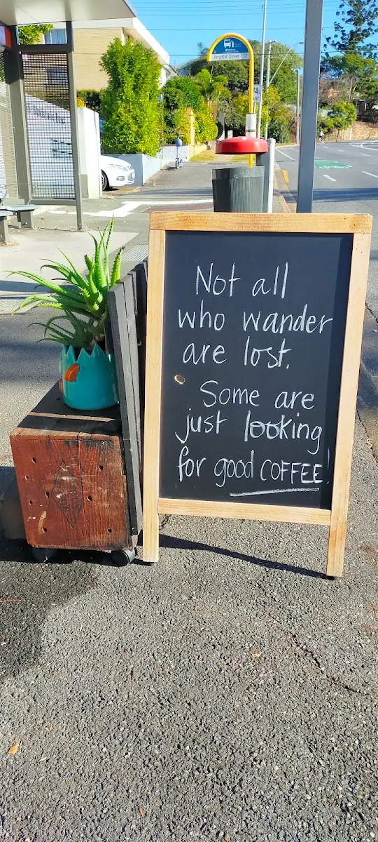 Menu, Coffee on Gladstone