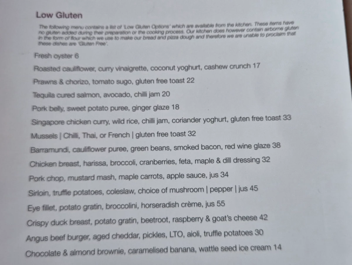 Menu, Whistling Kite