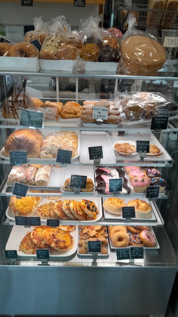 Menu, Fox bakehouse