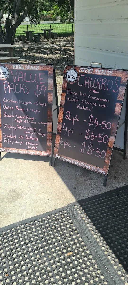 Menu, Kilkivan General Store & Takeaway