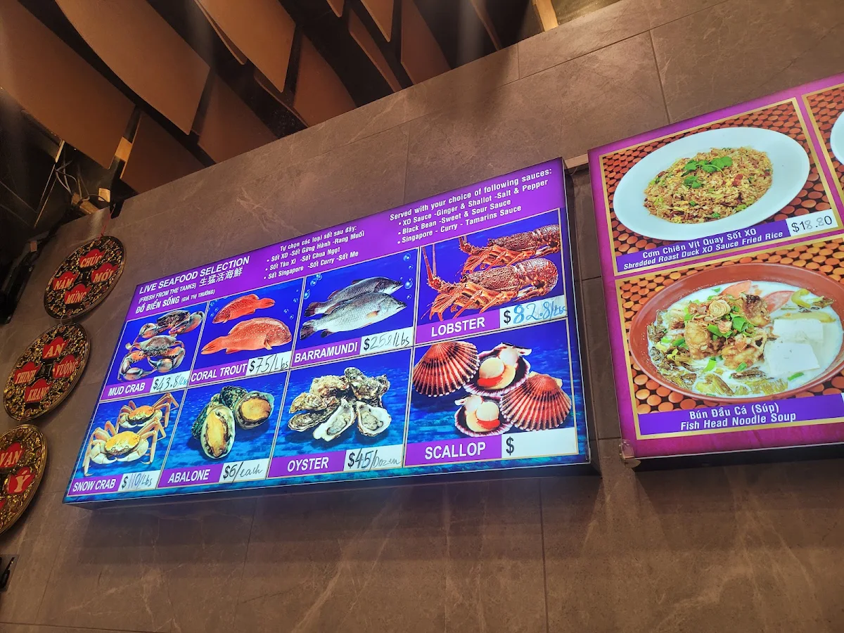 Menu, Thuan Phat