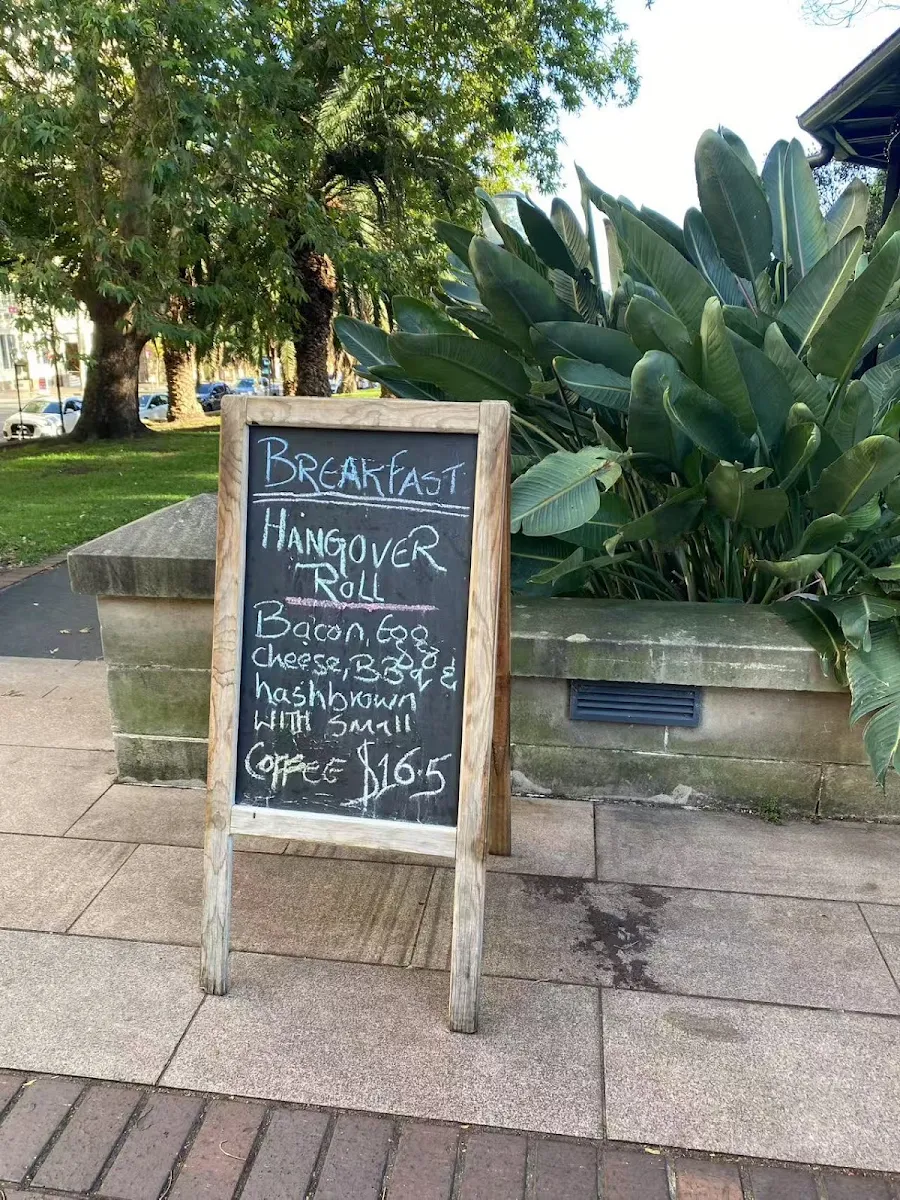 Menu, Piccolo Me Royal Botanic Gardens (RBG)