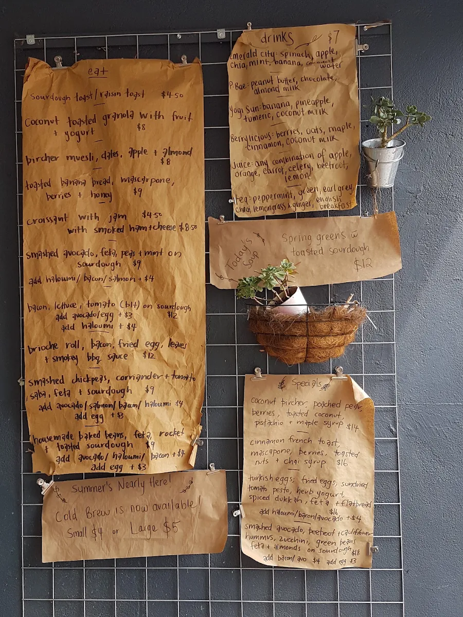 Menu, Trouble and Strife