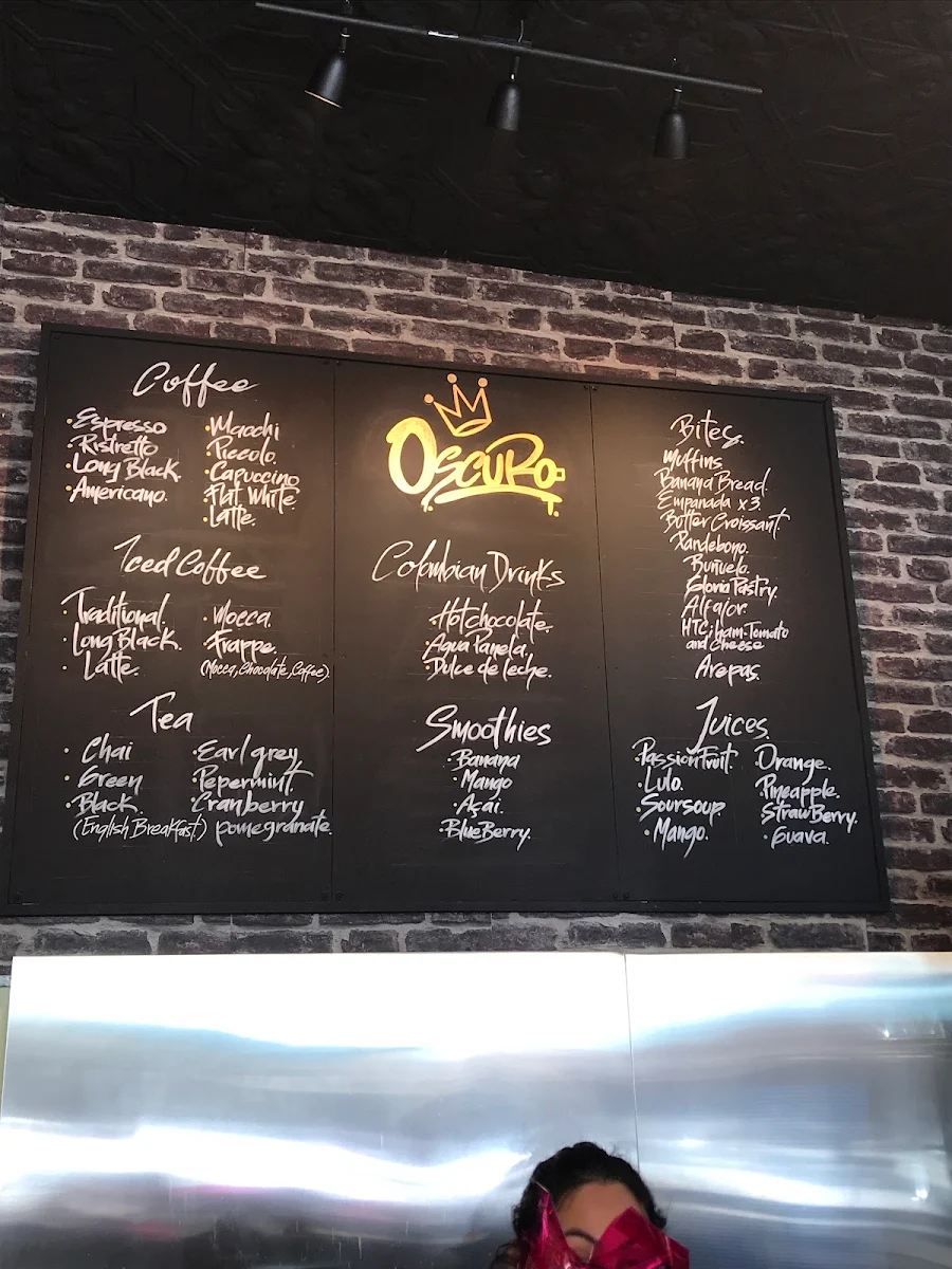 Menu, Mira Ve Cafe