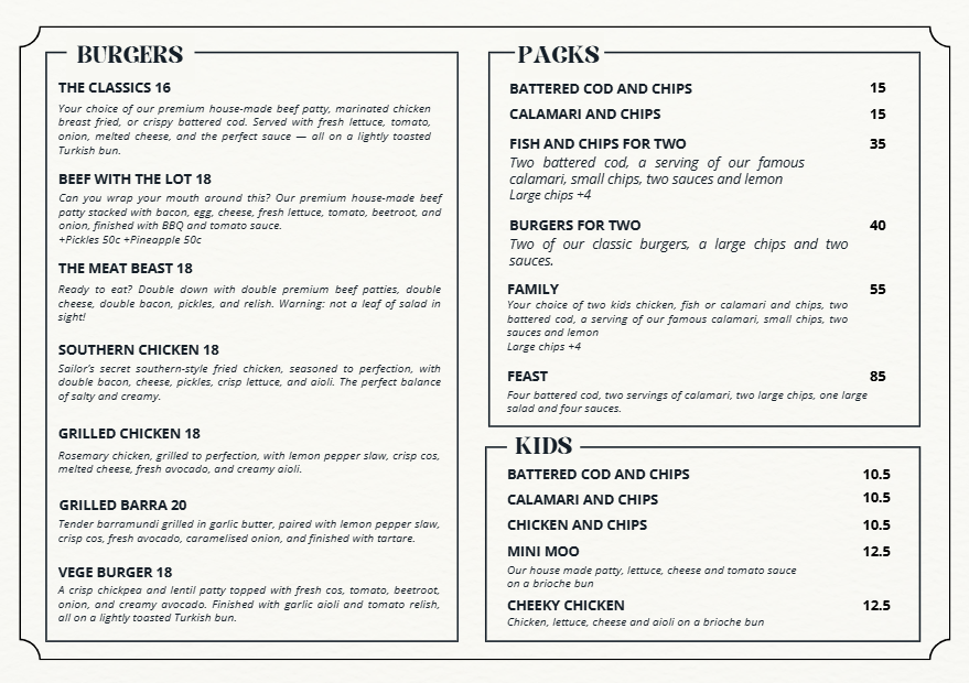 Menu photo 1