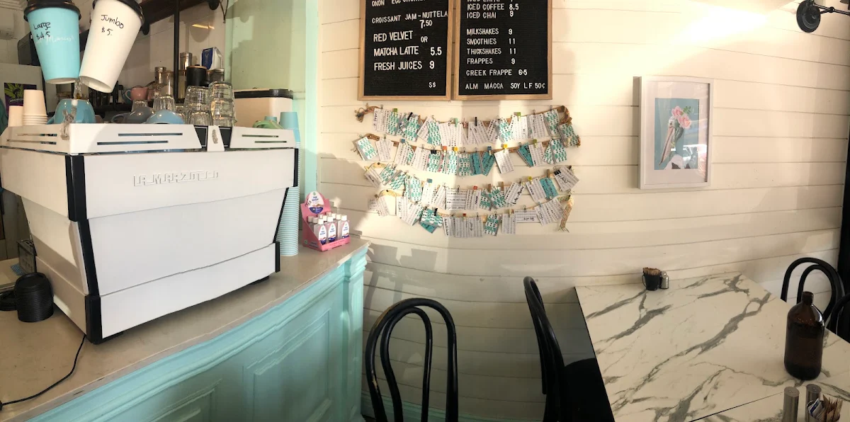 Menu, Sweet Marie's Cafe