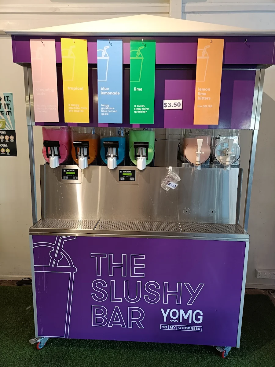 Menu, YOMG Cairns (Frozen Yogurt)