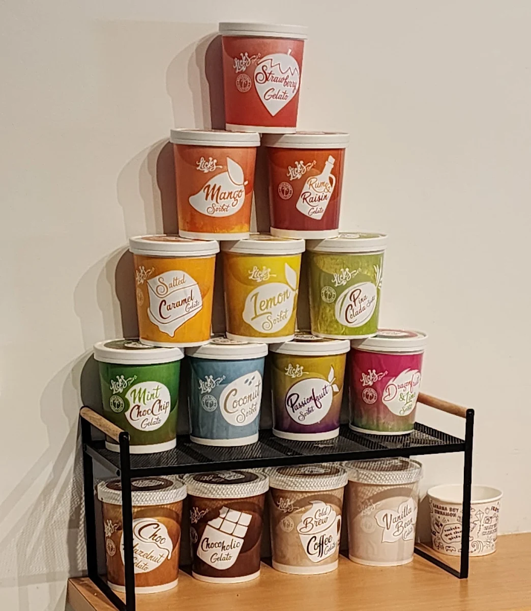 Menu, YOMG Cairns (Frozen Yogurt)