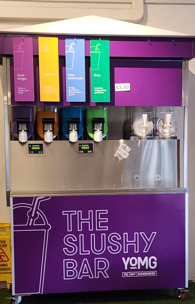 Menu, YOMG Cairns (Frozen Yogurt)