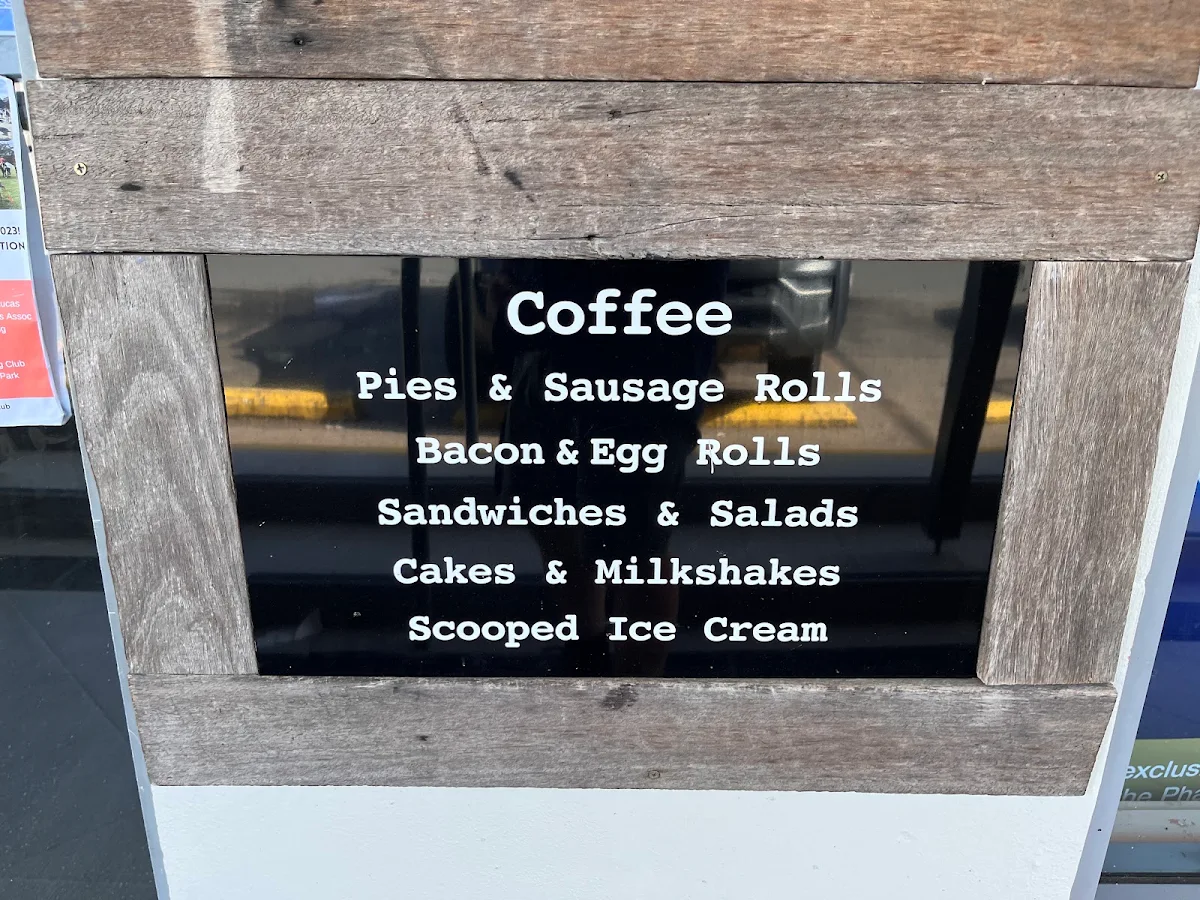 Menu, Galston Gourmet Deli