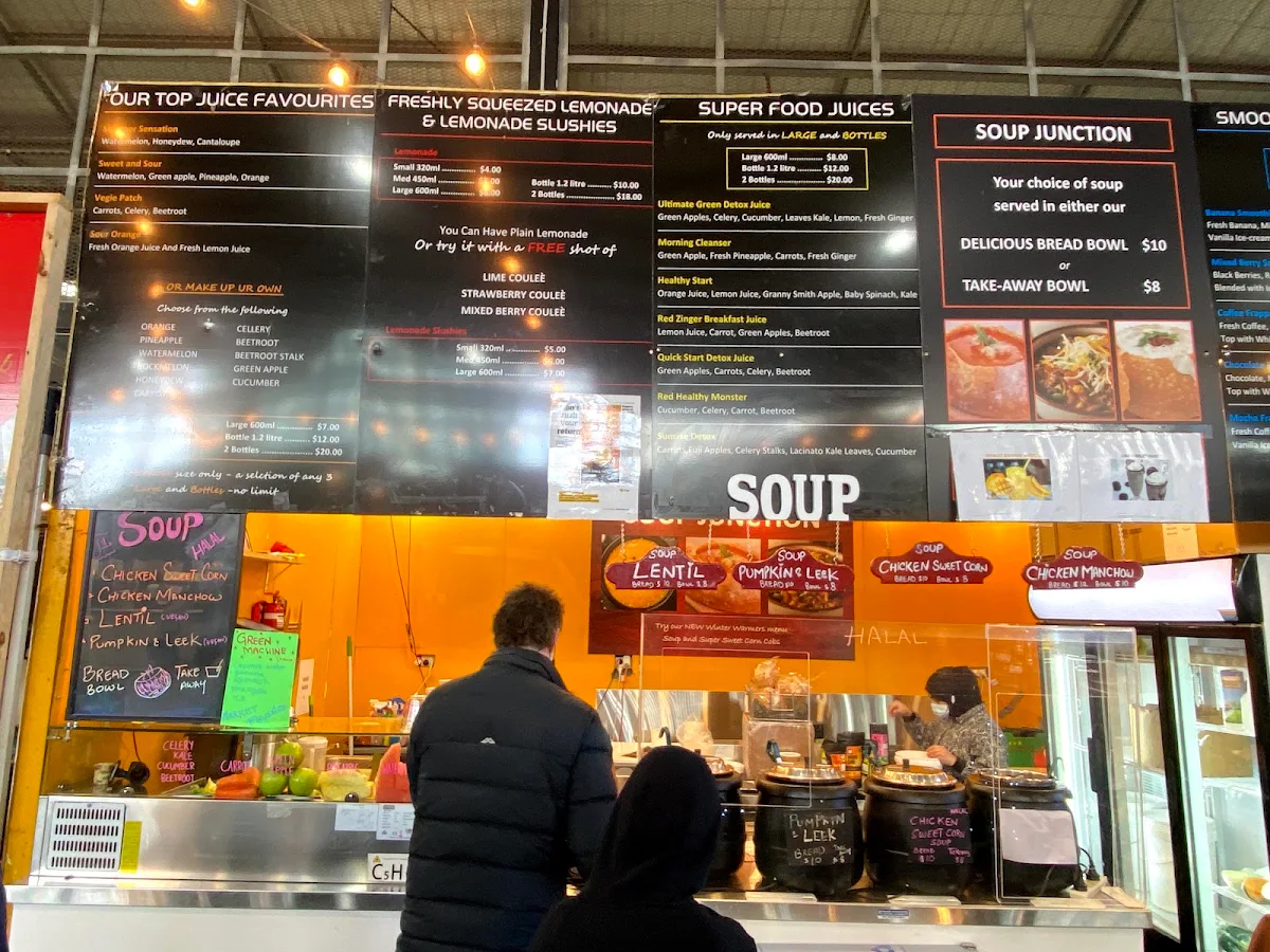 Menu, Soup Junction