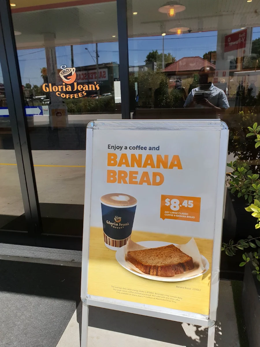 Menu, Gloria Jean's Moorooka Drive Thru