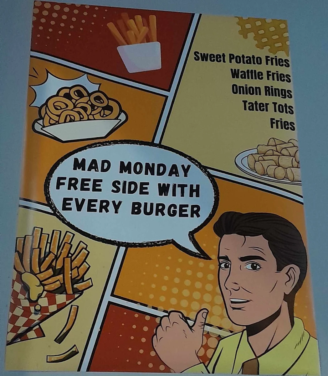 Menu, The Takeout Co