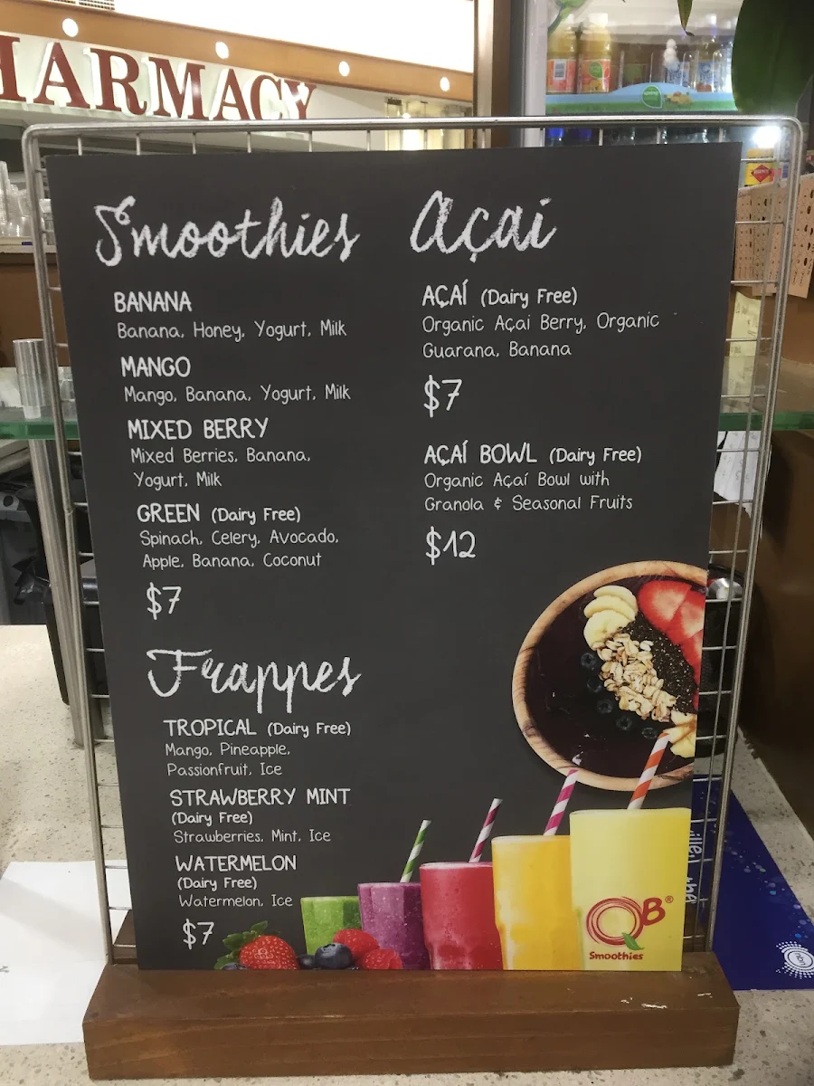 Menu, Smiley Beans Cafe
