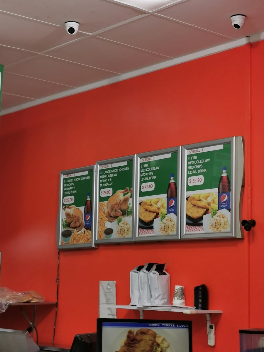 Menu, Green Corner Kitchen