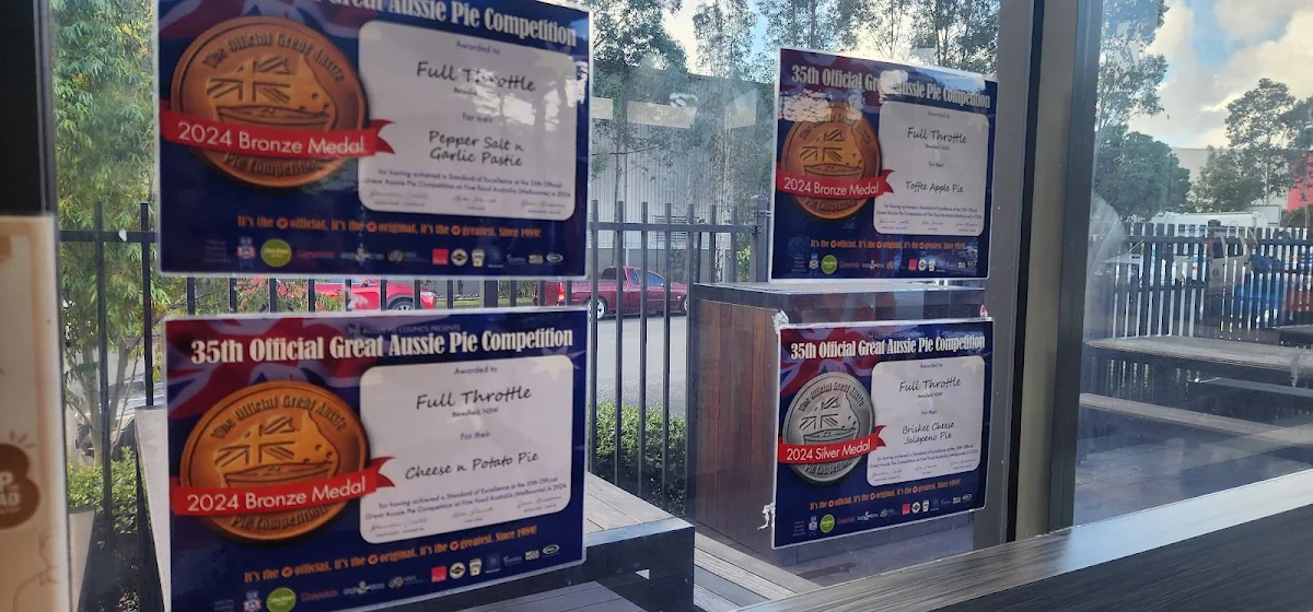 Menu, Full Throttle BBQ & Cafe