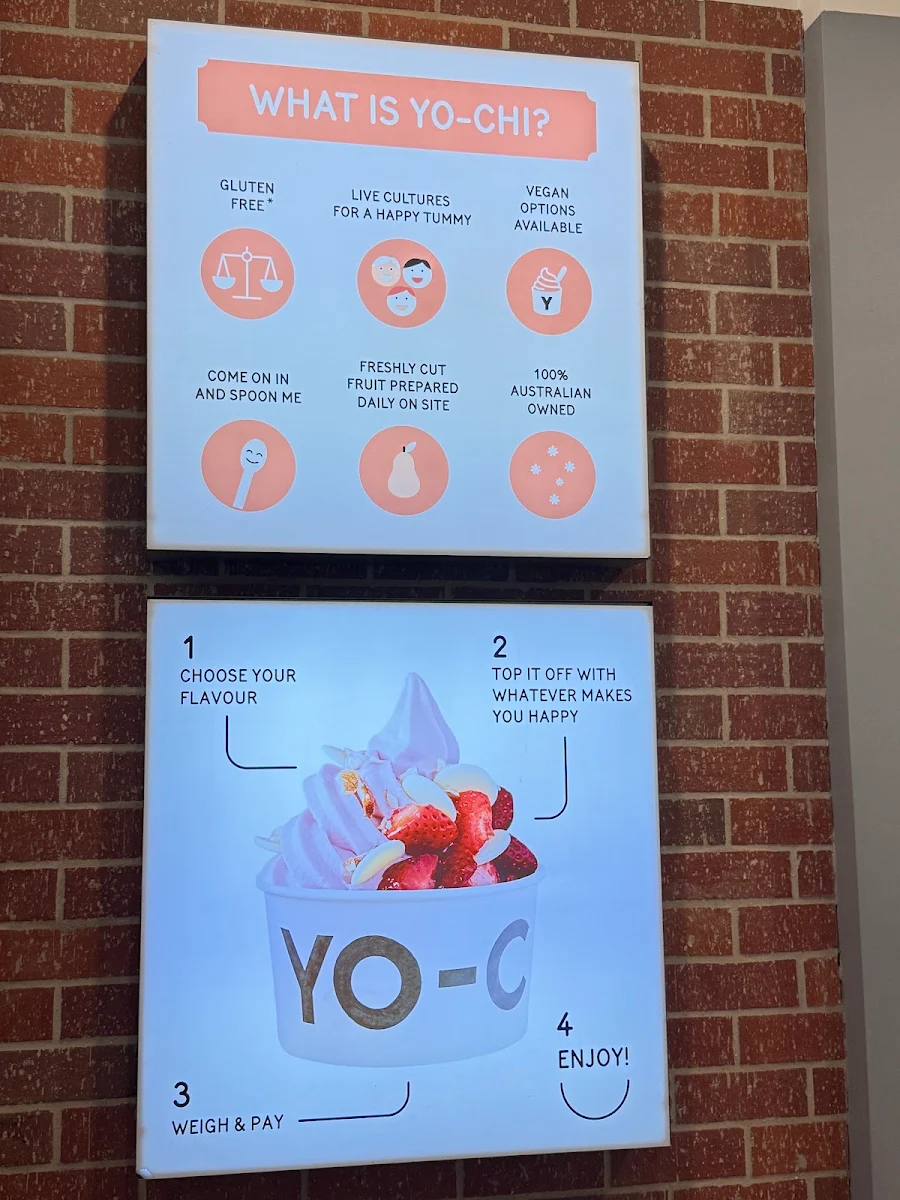Menu, Yo-Chi