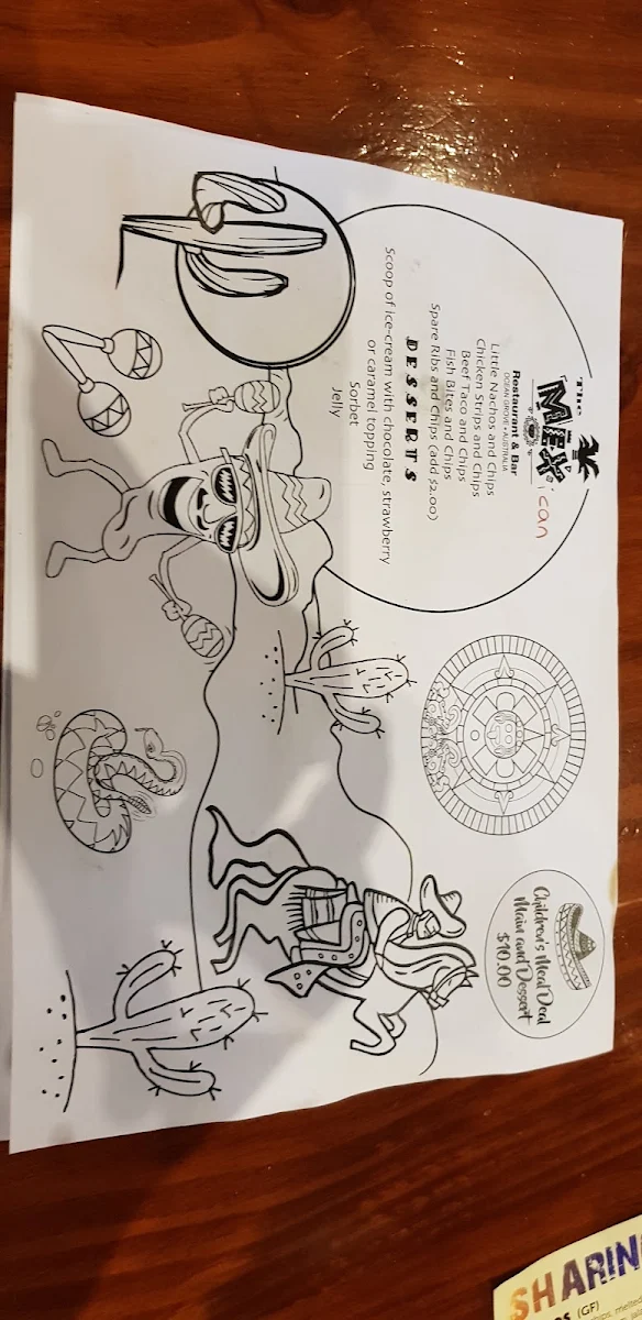 Menu, The Mex