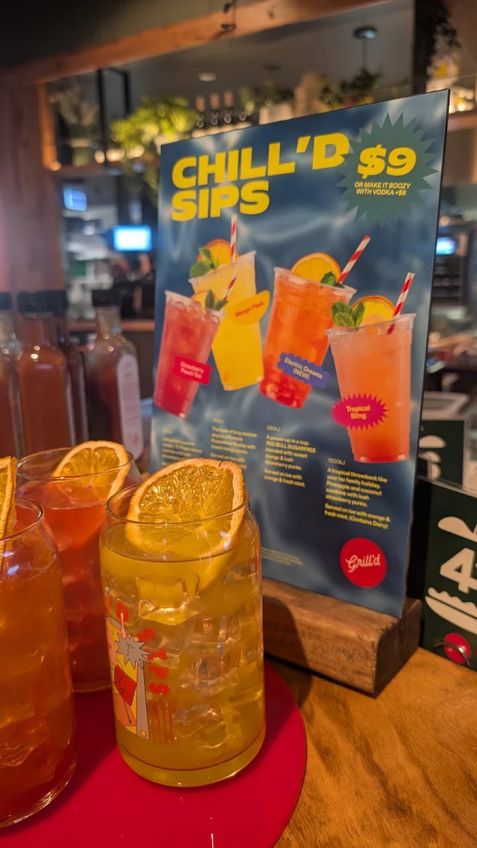 Menu, Grill'd Burgers - Wanneroo