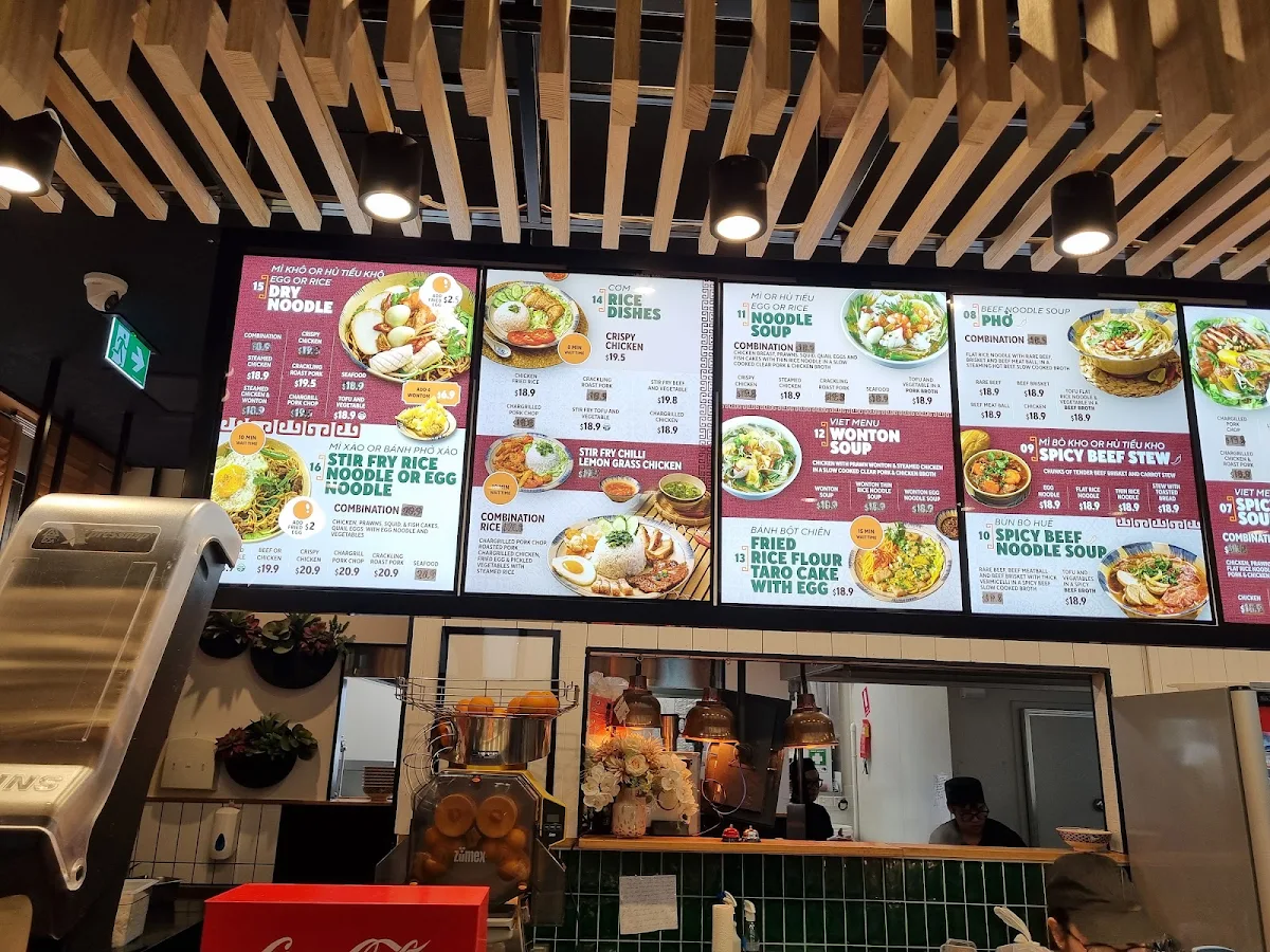 Menu, Viet Menu Marion