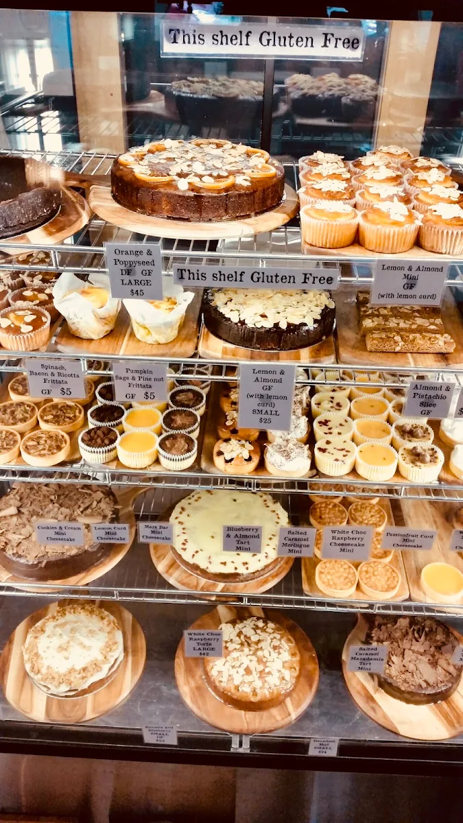 Menu, Decadence Cakes Gifts & Treats