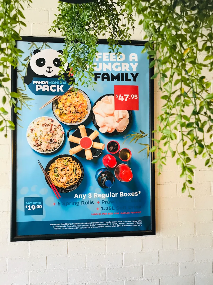 Menu, Noodle Box Chirnside Park