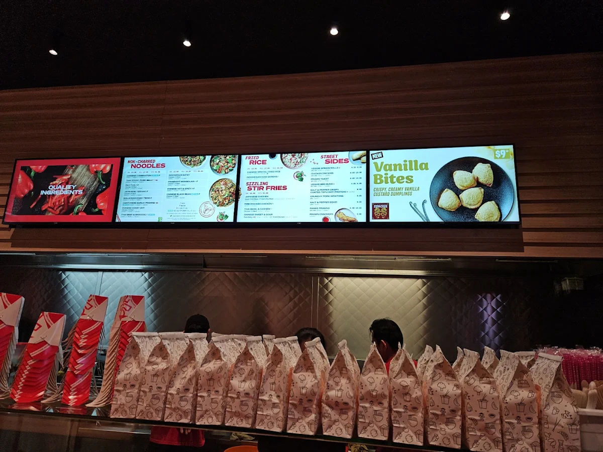 Menu, Noodle Box Chirnside Park