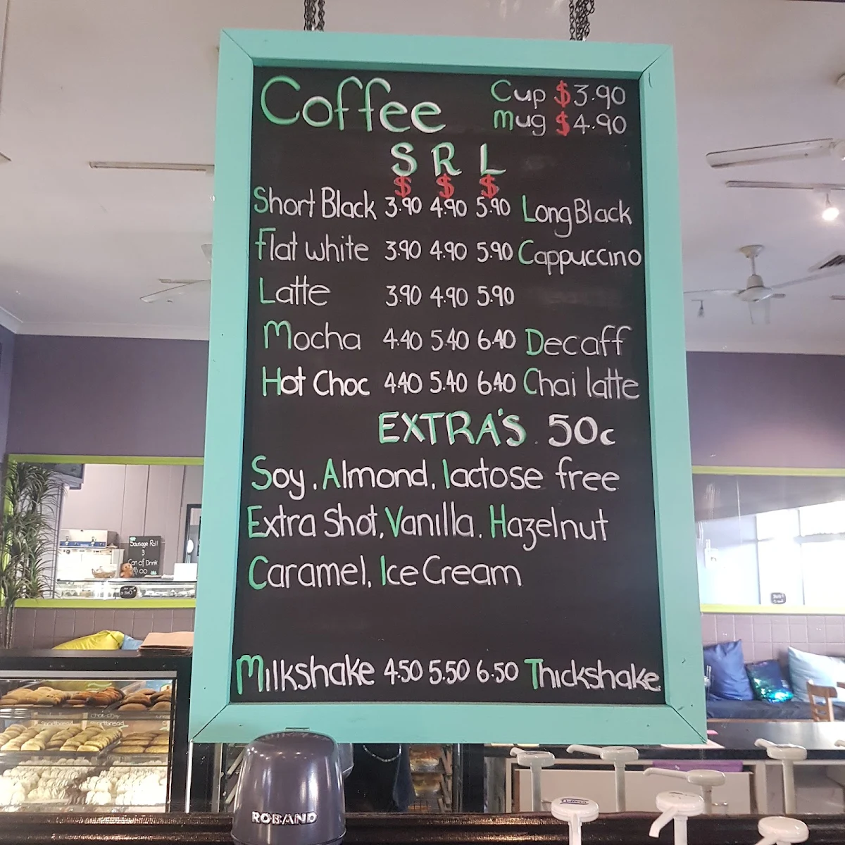 Menu, The Ginger Jar Bakehouse